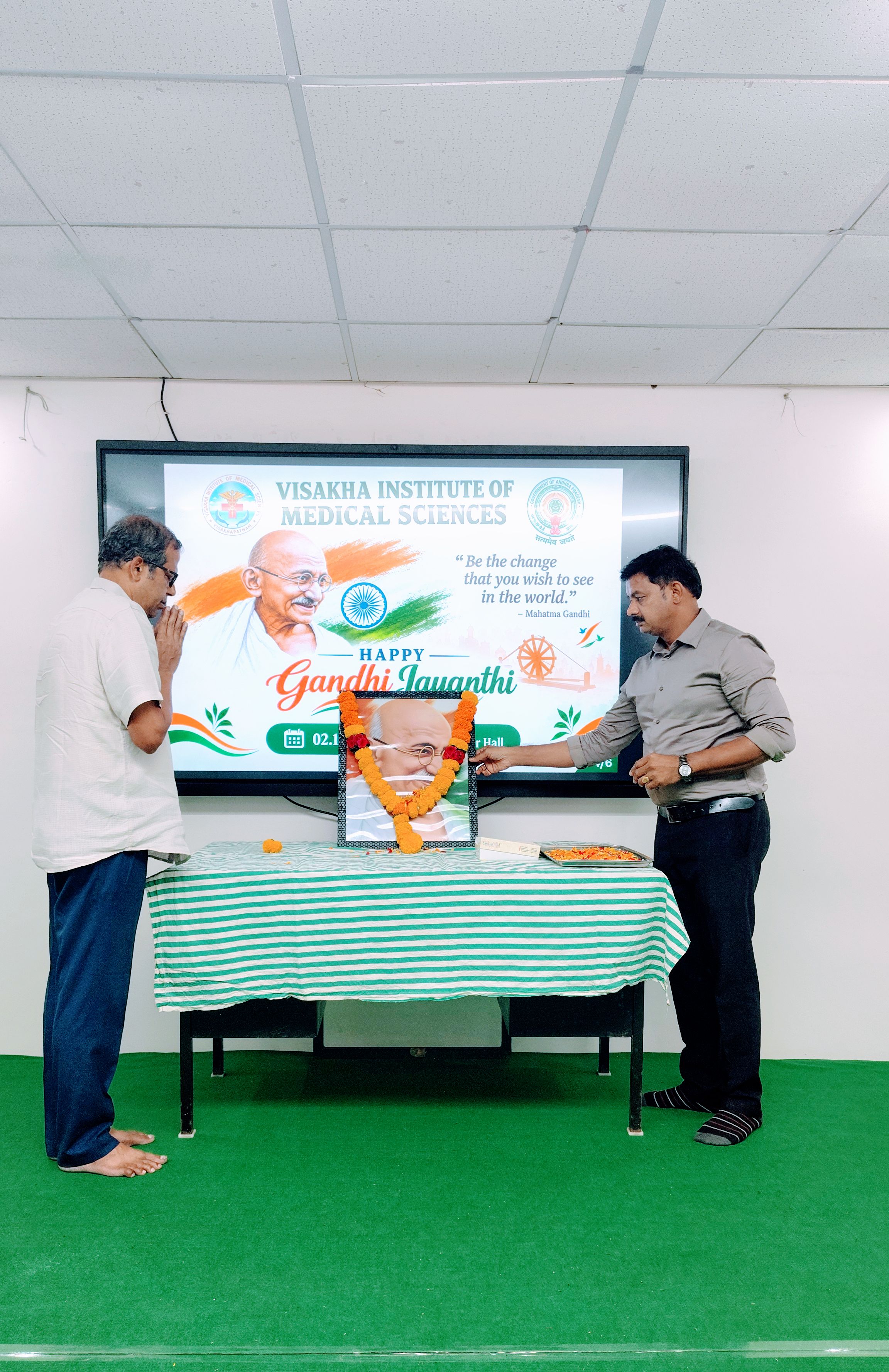 Mahatma Gandhi Birth Anniversary Celebrations